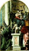 Paolo  Veronese holy family with ss Germany oil painting artist
